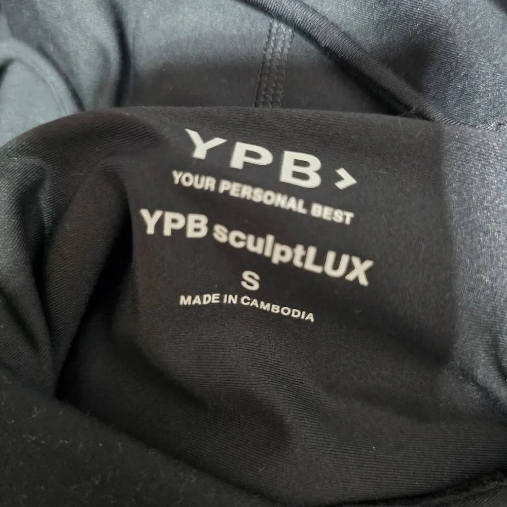 YPB Abercrombie and Fitch sculptLUX One-Shoulder Strappy Back Romper Jumper - Picture 5 of 6